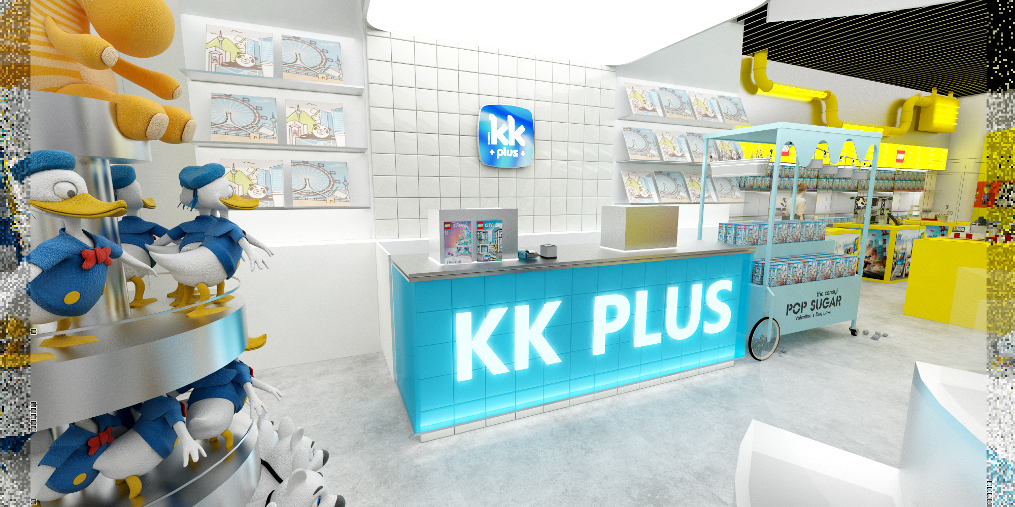 kisland 深圳欢乐港湾形象店设计-2