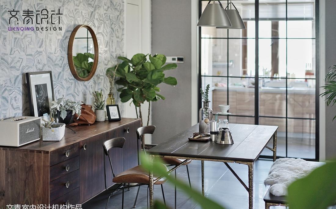 高级北欧风 175 平米摄影师家 | 绿色植物与黑白灰的完美融合-47