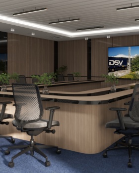 Modern Corporate Boardroom | Interior Design