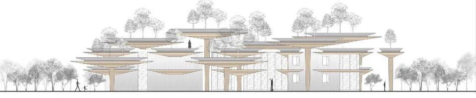 “伞之丘”生活方式集合店丨中国长沙丨line+建筑事务所,gad-137