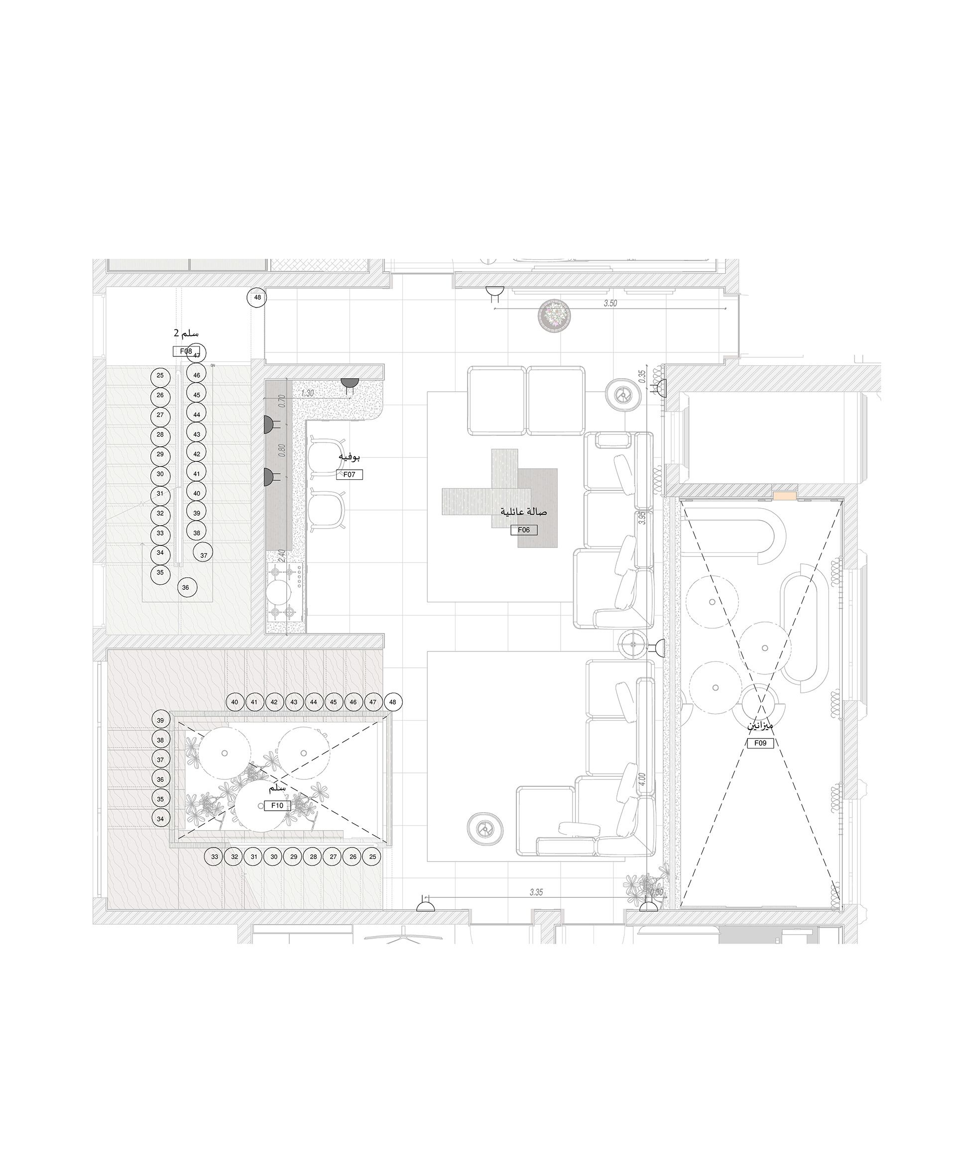 M·K· Classic Villa 室内外设计丨沙特阿拉伯丨Bariq Consultants-127