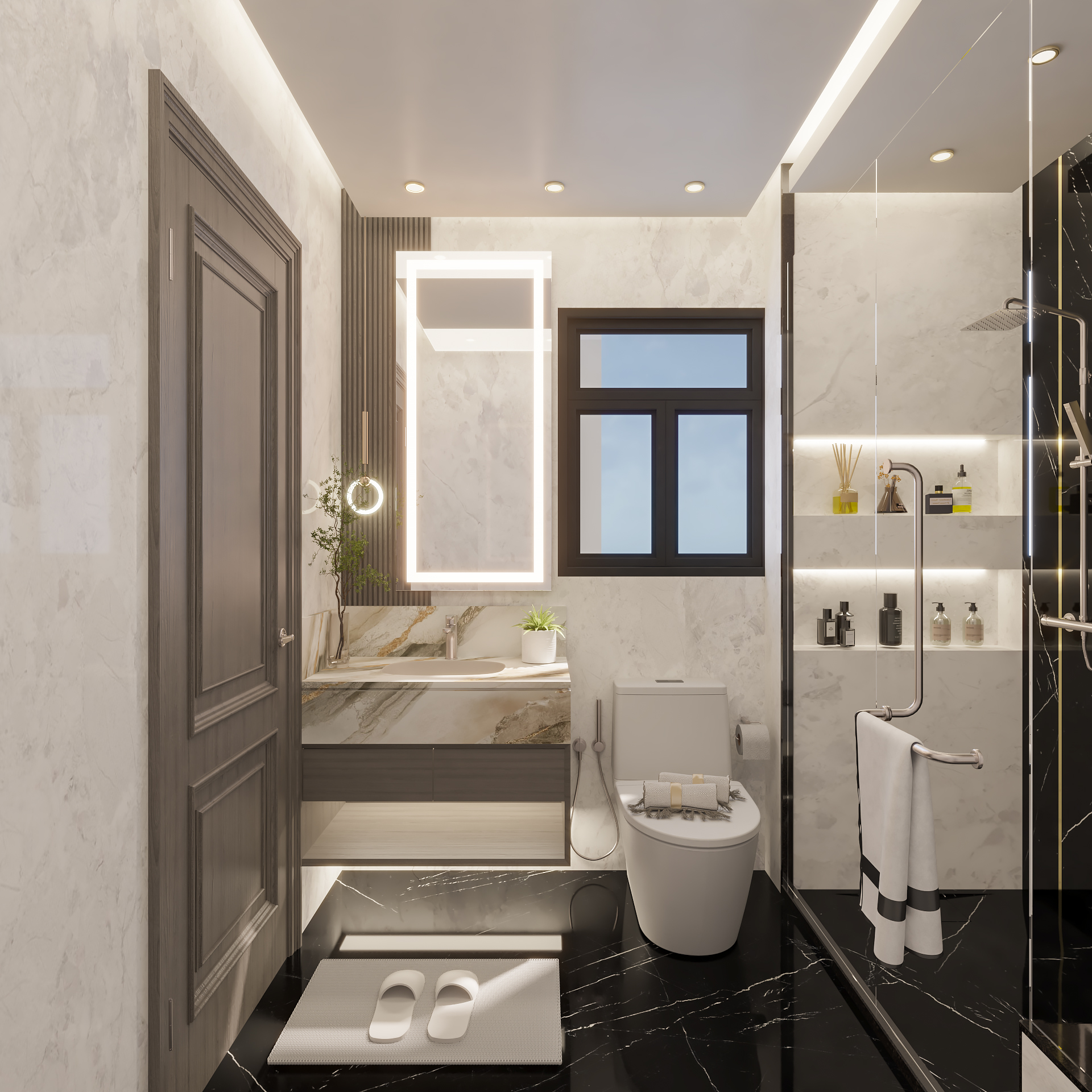 Modern Apartment at Varanda Compound Alexandria-53