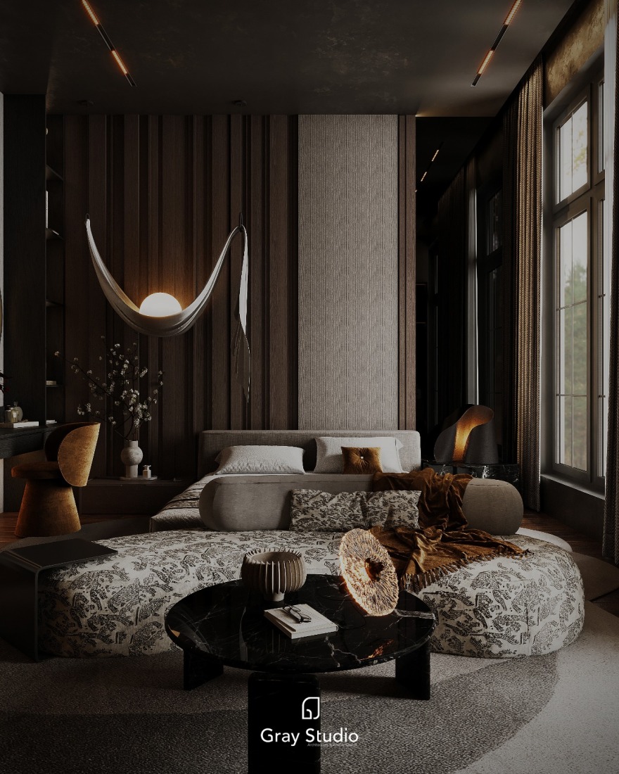 主卧设计项目丨英国丨Gray Studio-9