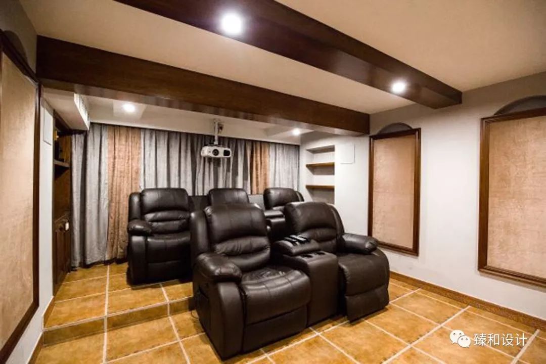 舟山邦泰城美式风排屋设计 优雅古典空间-47