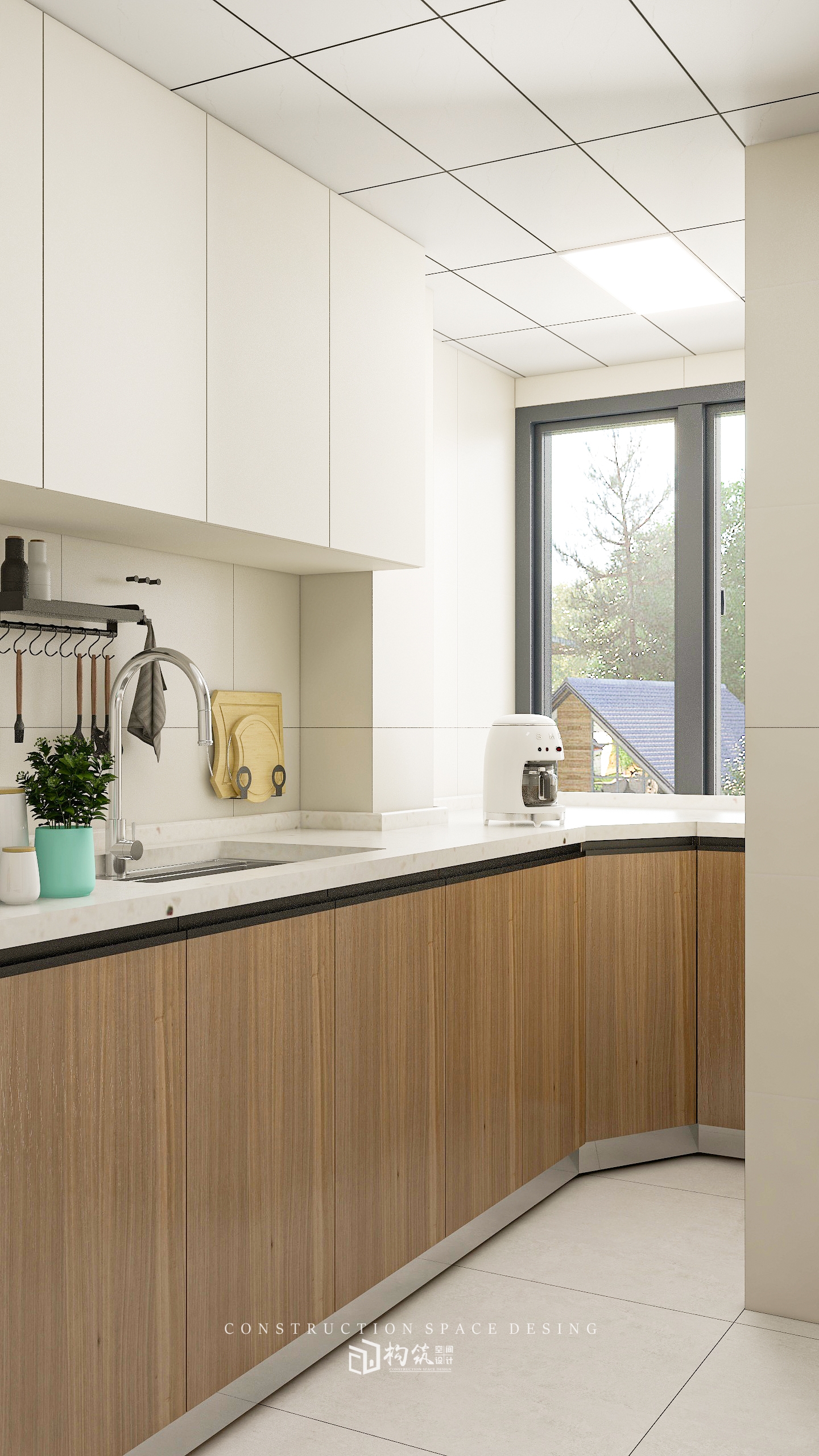 东方帝景奶油风室内设计-21