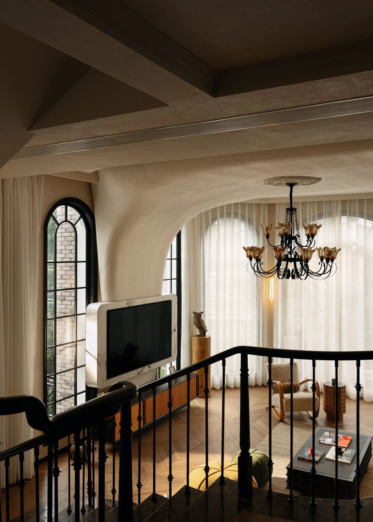 新作：老派别墅里的美拉德智性风丨中国重庆丨搭某设计 X 香樟林-11