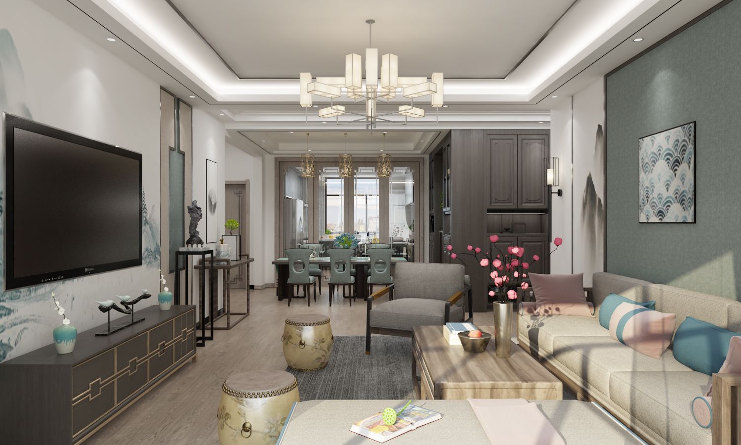 集宁警苑新中式风 | 传统与现代的完美融合-2