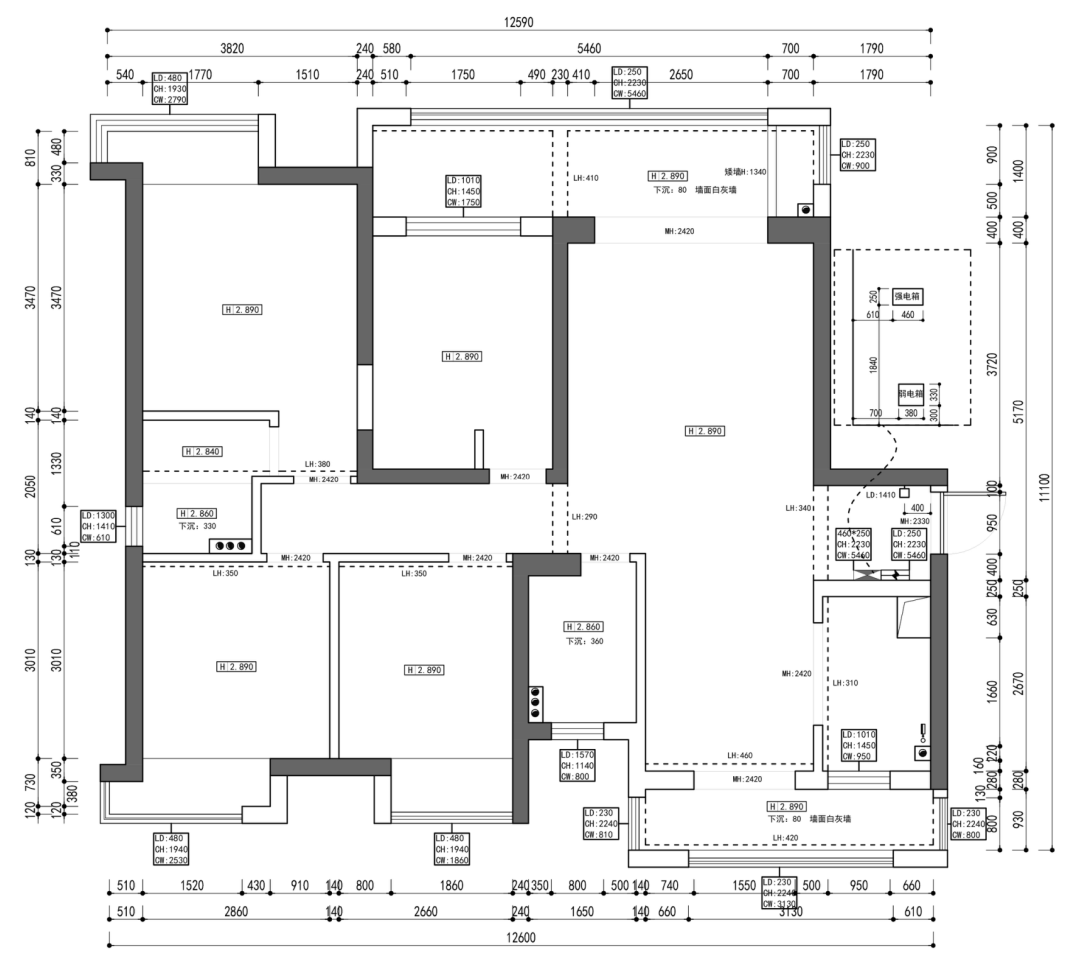 舞者之家 · 极简与温暖的完美融合丨亚町设计-17