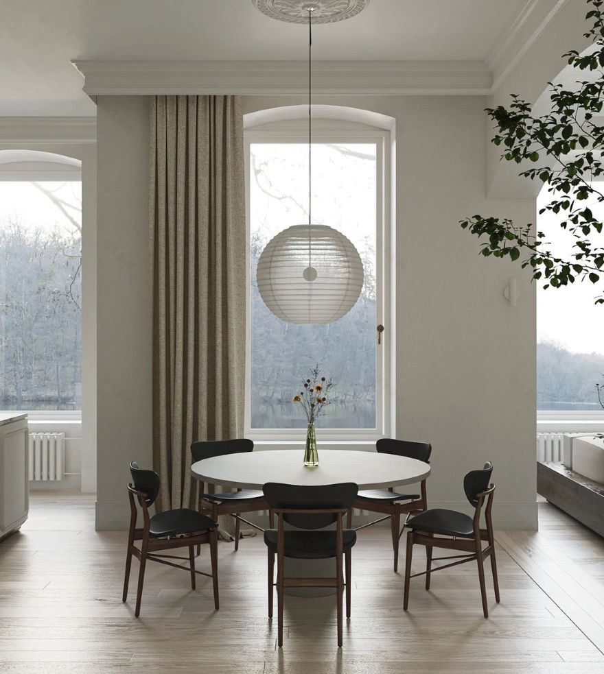 复古文艺宅设计丨空间设计-19