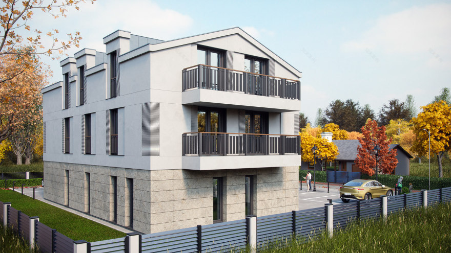 The Office Estate – Boutique Exterior Visualization-9