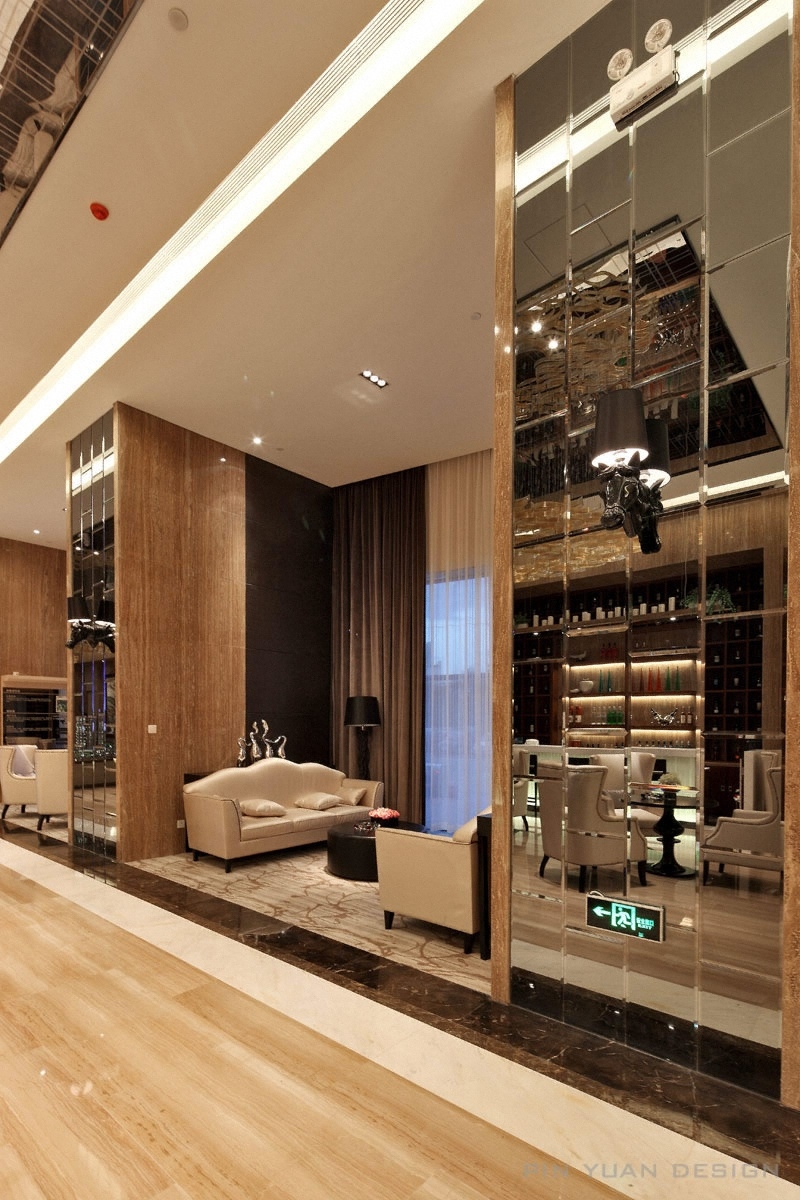 【品源设计】河源.宝晟地产四期售楼中心实景-13