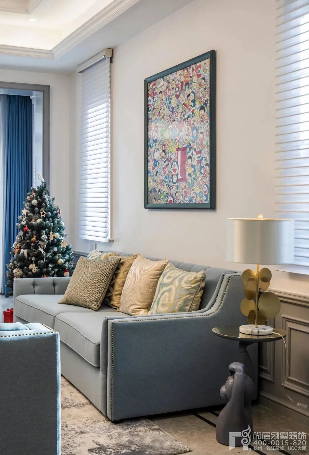 现代美式别墅设计丨尚层别墅装饰-25