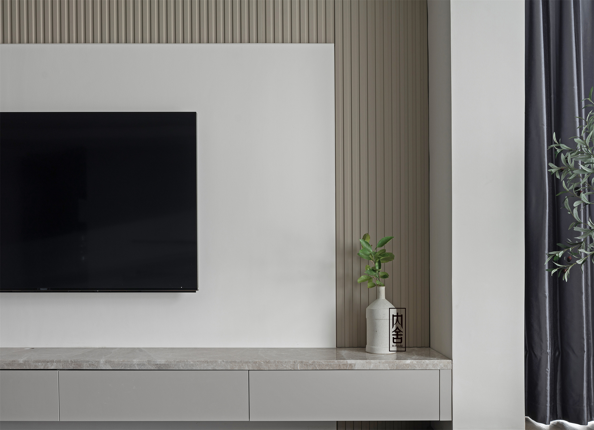 暮 · 89㎡三居室现代简约设计丨内舍软装·申屠翰钰-15