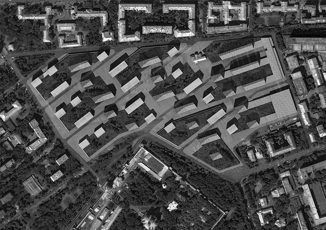 工厂“红色无产者”地块开发与重组建筑规划概念丨俄罗斯莫斯科丨Сергей Скуратов ARCHITECTS-32