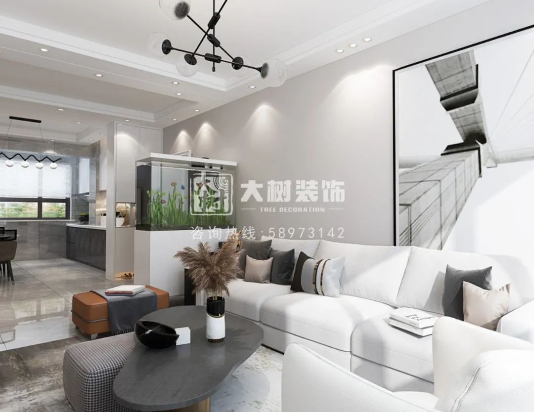 骏赫城 57㎡北欧风，自然光线营造奇妙空间-18