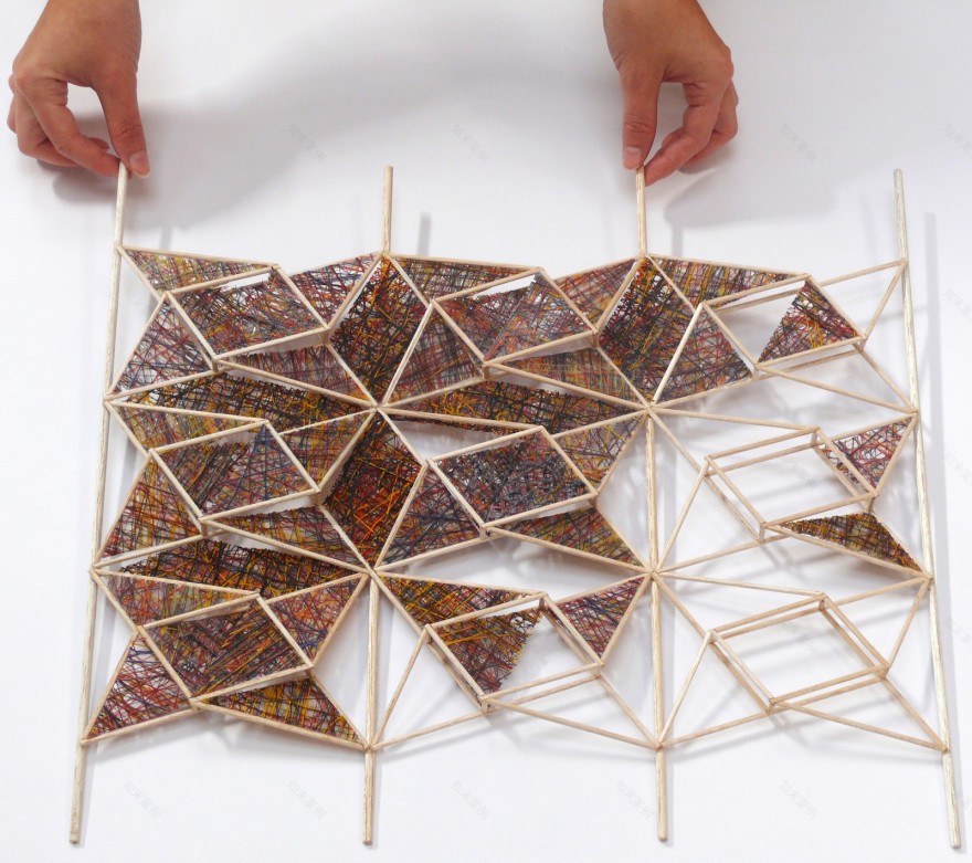 “编织建筑”建筑元素,意大利威尼斯双年展 :EMBT-2