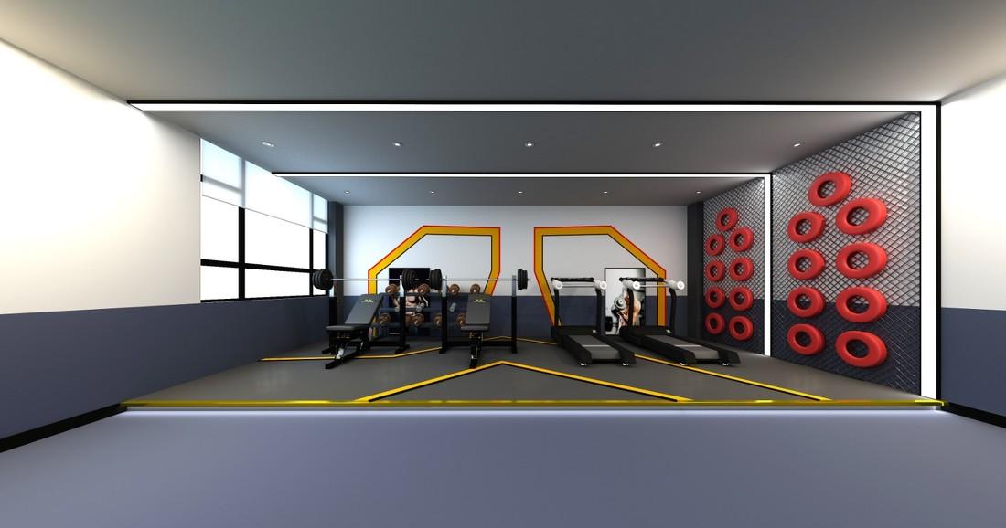 珠海斗门消防员之家——多功能休闲空间设计-28