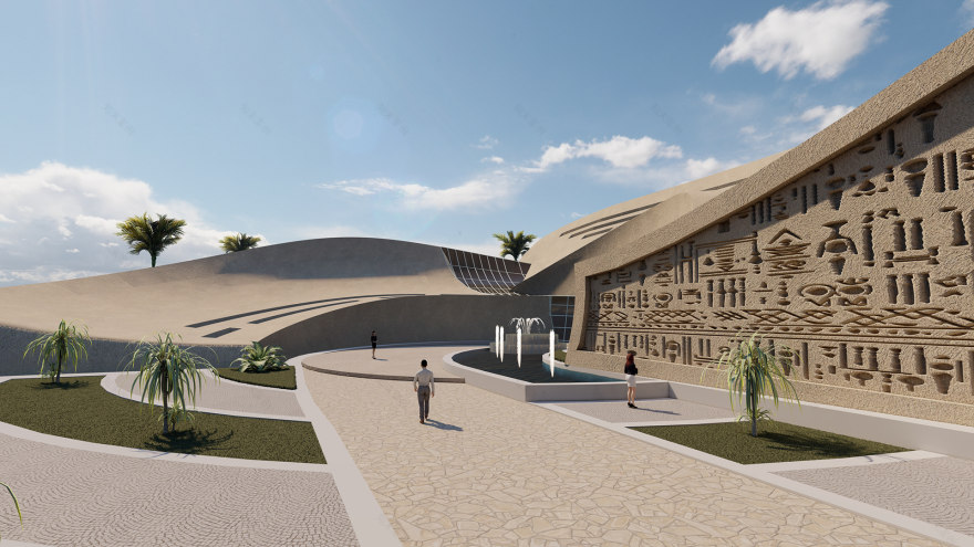 埃及和苏丹博物馆丨亚历山大大学美术学院建筑系-8