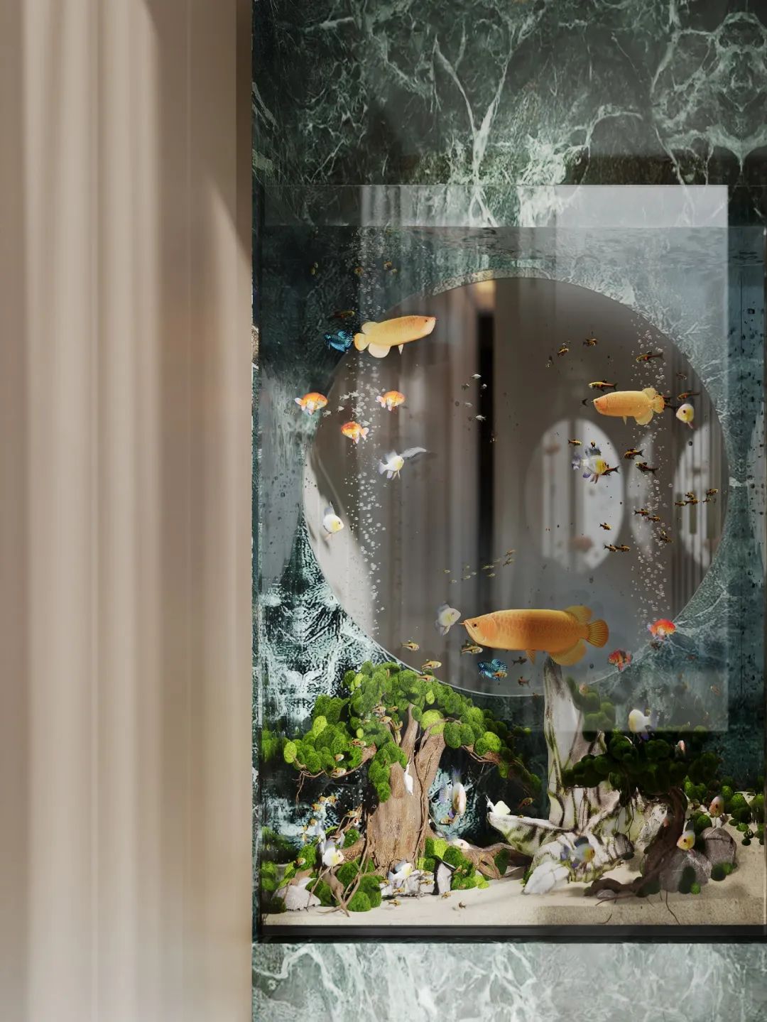 绿意盎然,城市秘境 · 朗石设计温州瓯江峯汇私宅丨中国温州-42