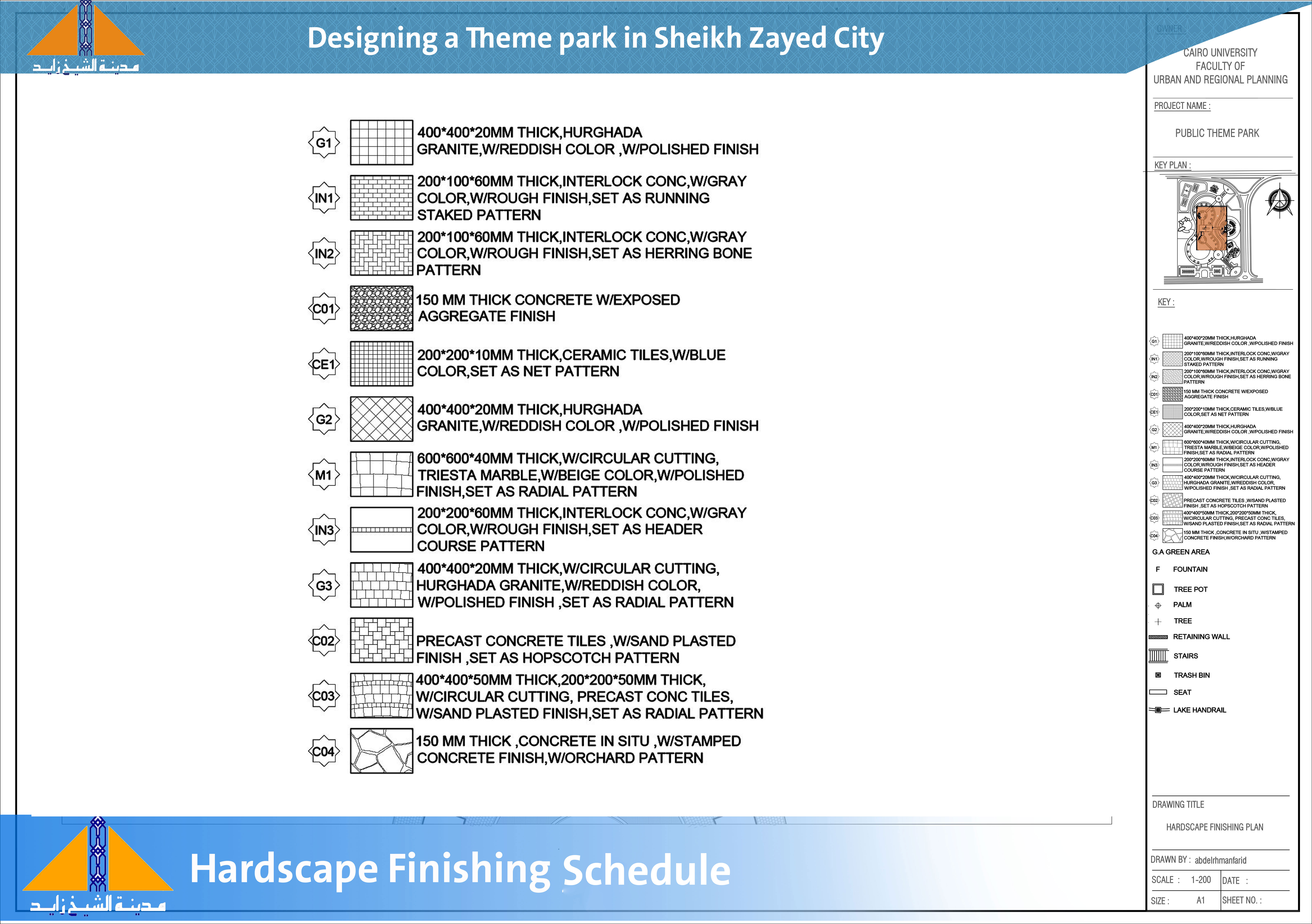 谢赫扎耶德城主题公园景观设计丨埃及-12