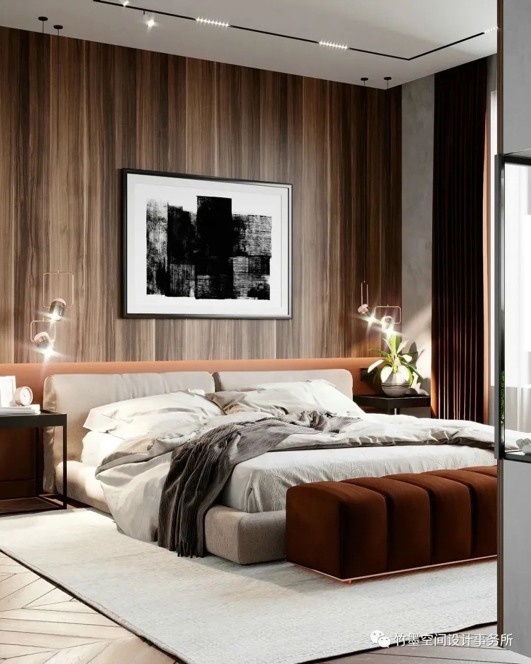 《竹墨空间设计有限公司》 | 低调奢华,诠释现代生活美学-36