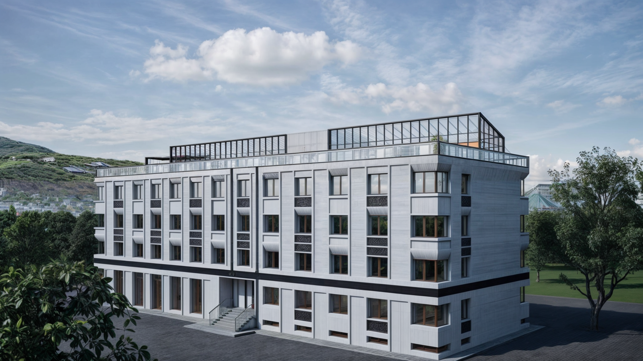 project of a standard house for the city of Magadan-2