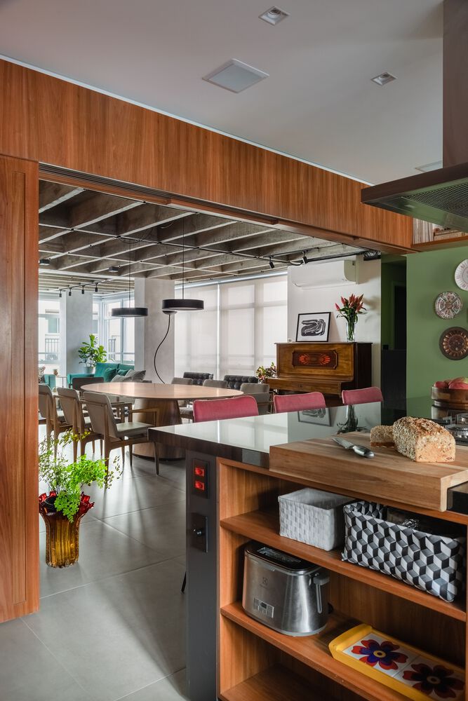 明亮现代大平层设计-23