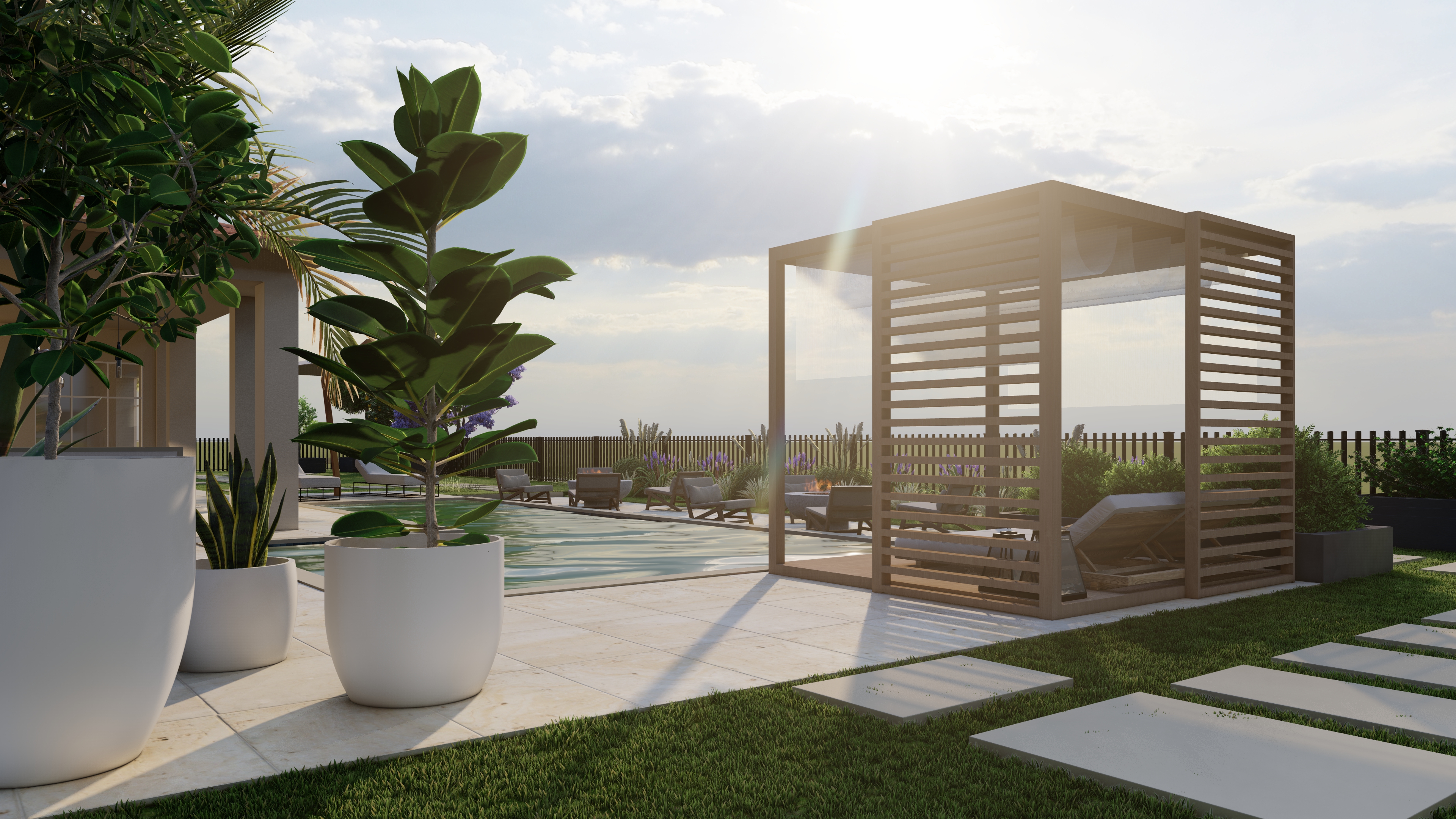 景观设计与 3D 渲染丨美国丨EF 建筑设计工作室-7