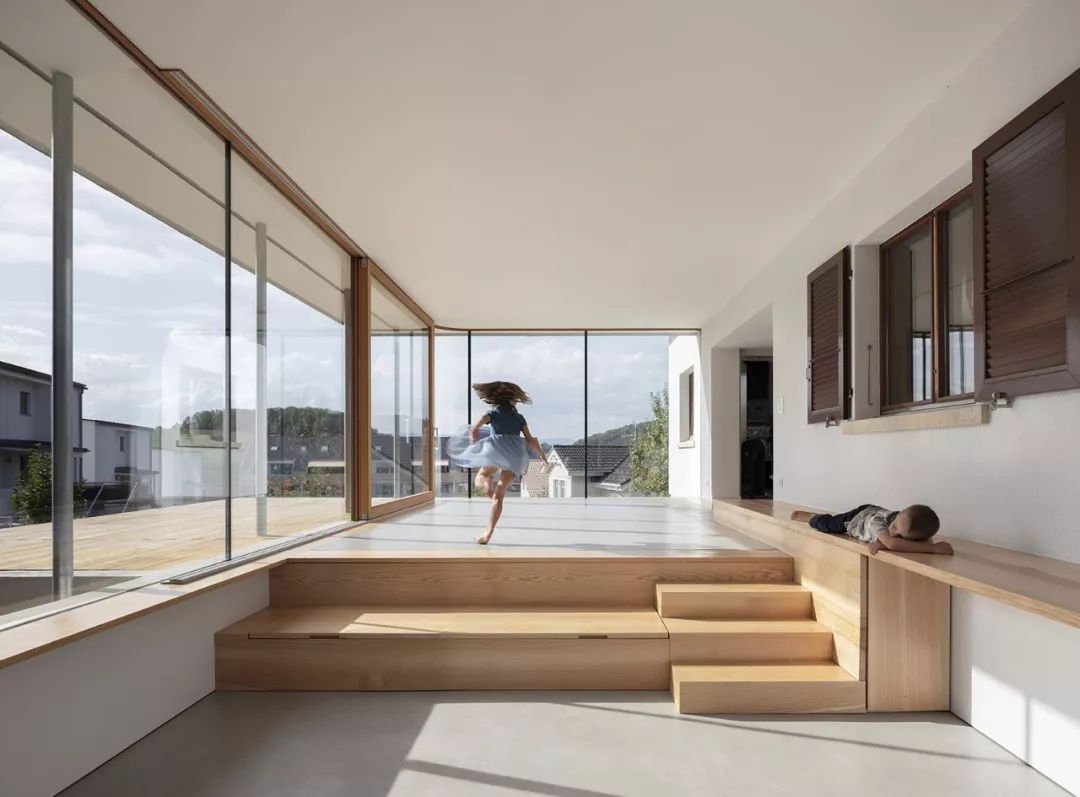 瑞士郊区扩建别墅，绿意环绕的阳光花房-0