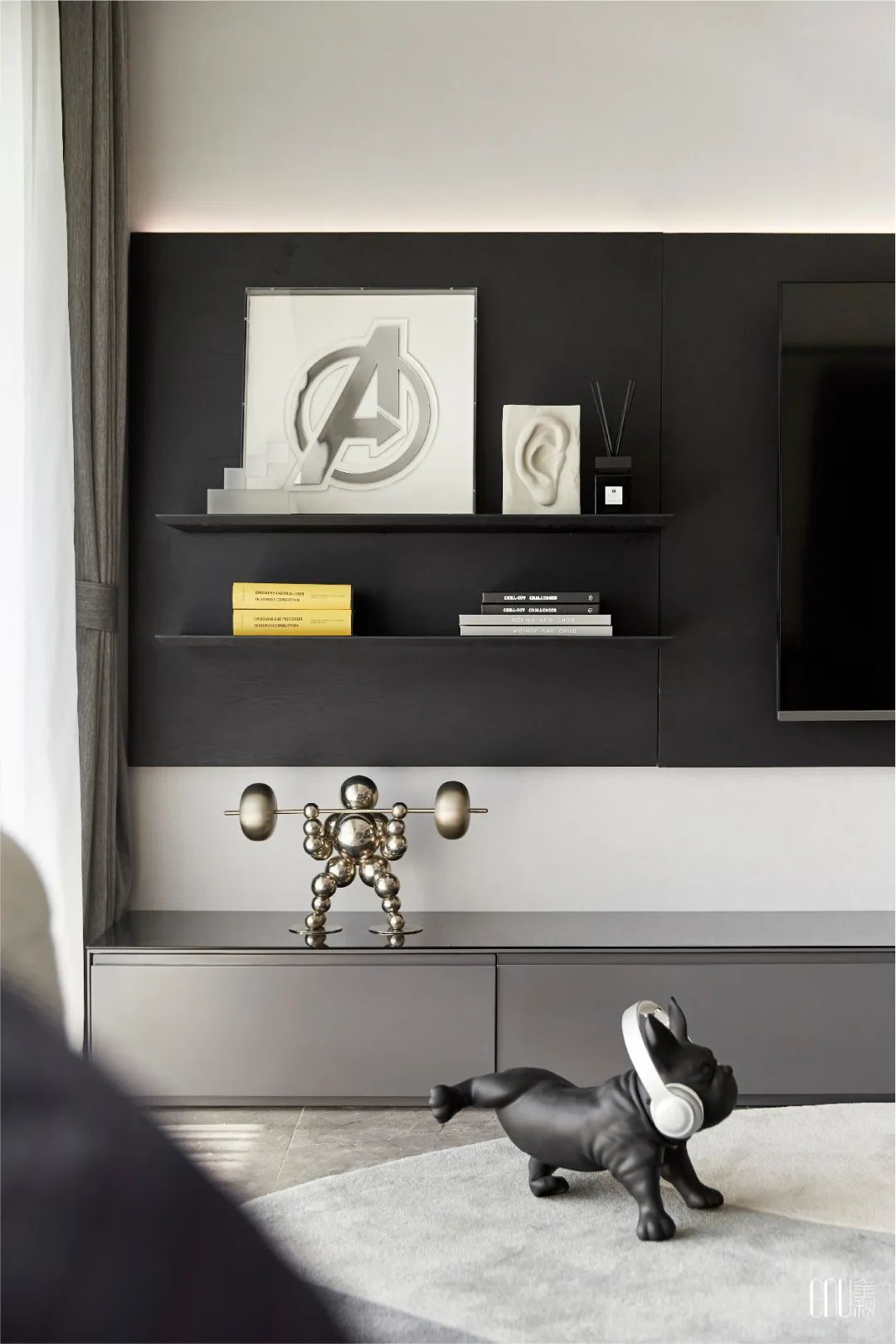 现代简约风样板房，科比曼巴精神融入设计-14