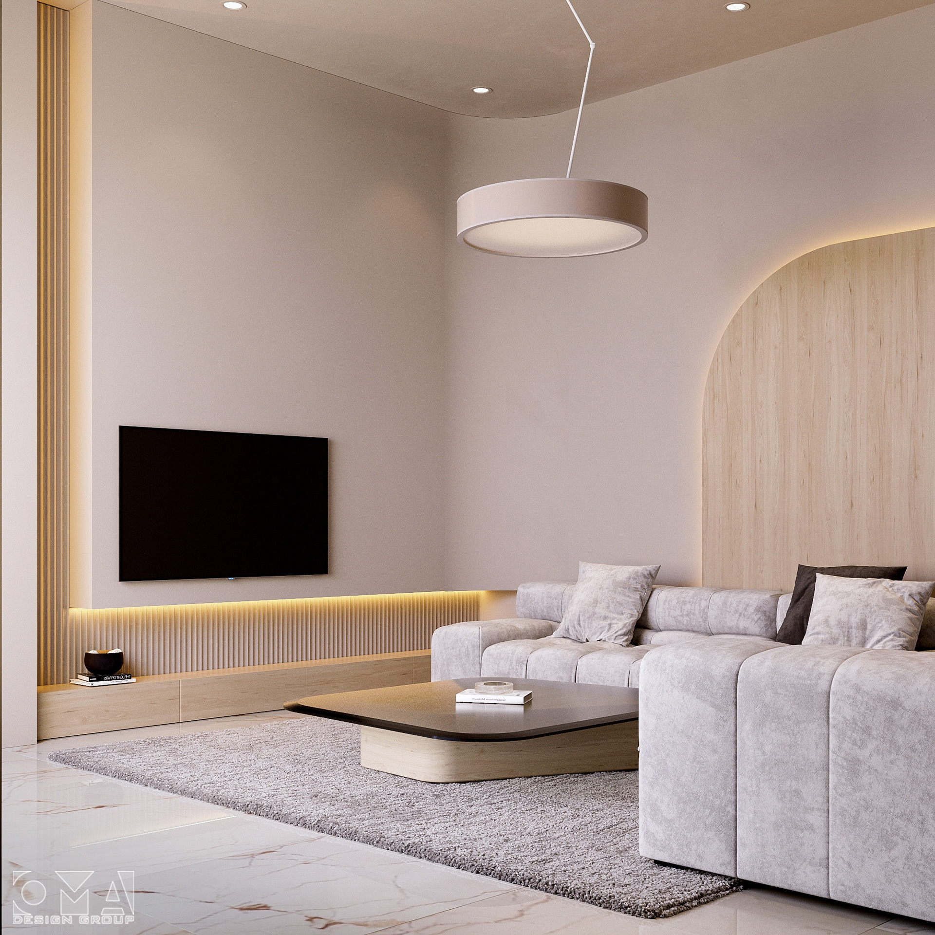 撒哈拉酒店室内设计复式套房丨沙特阿拉伯丨SPIRE-6