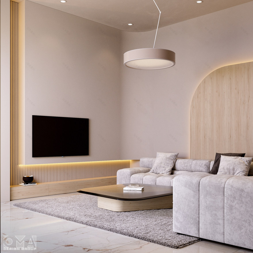 撒哈拉酒店室内设计复式套房丨沙特阿拉伯丨SPIRE-6