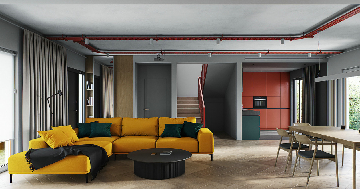 127㎡混合色调空间设计-4