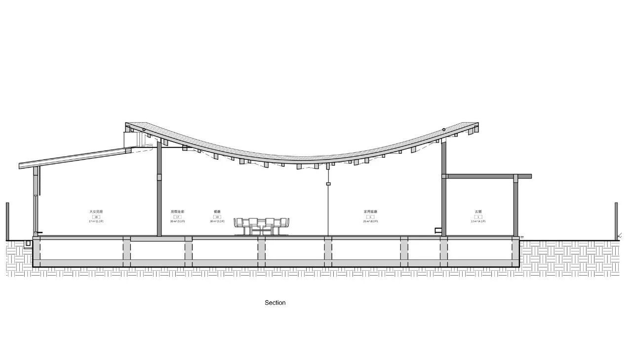 旋转45°的曲面巨型木屋顶丨中国云林县丨CTAA Architects Lab-44