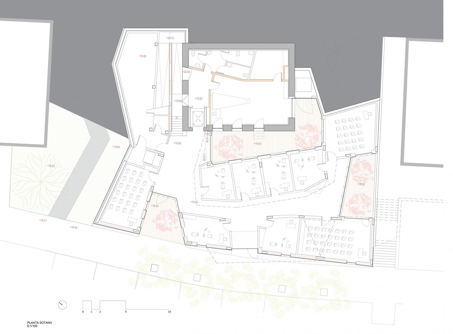 西班牙 Usúrbil 音乐学校改扩建丨Jorge Allende-21