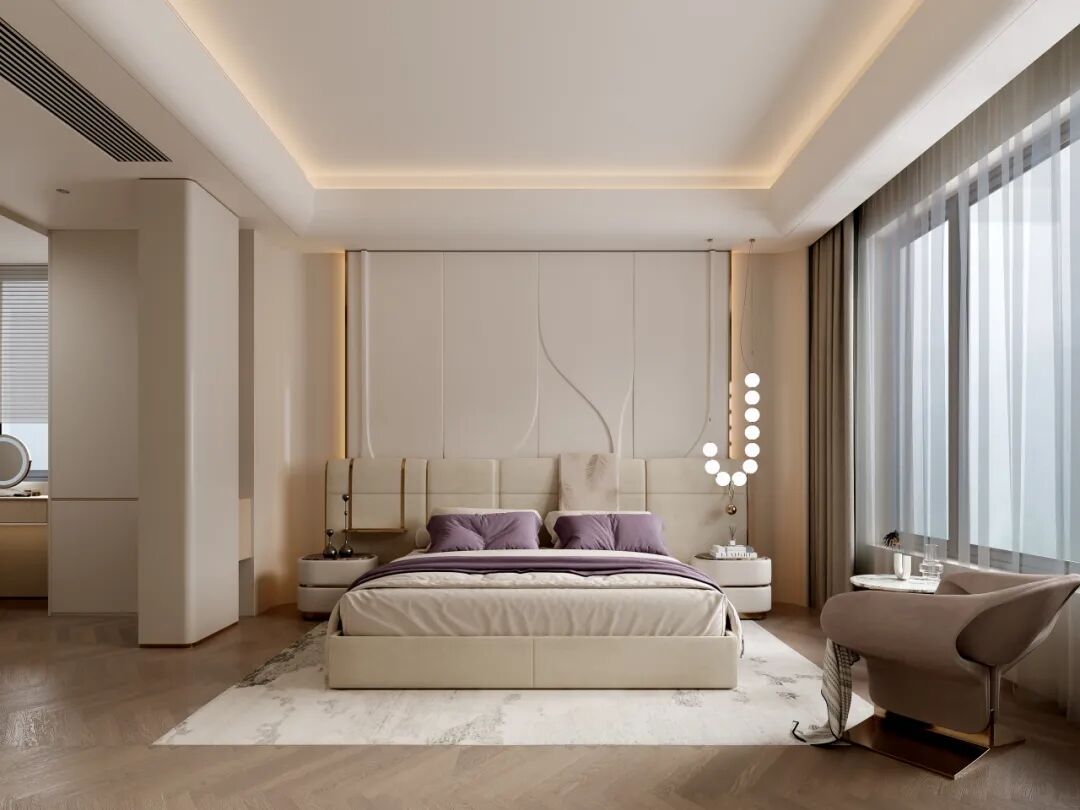 170㎡现代轻奢丨麓悦尚宸丨中国湖南丨纵向·空间设计-24