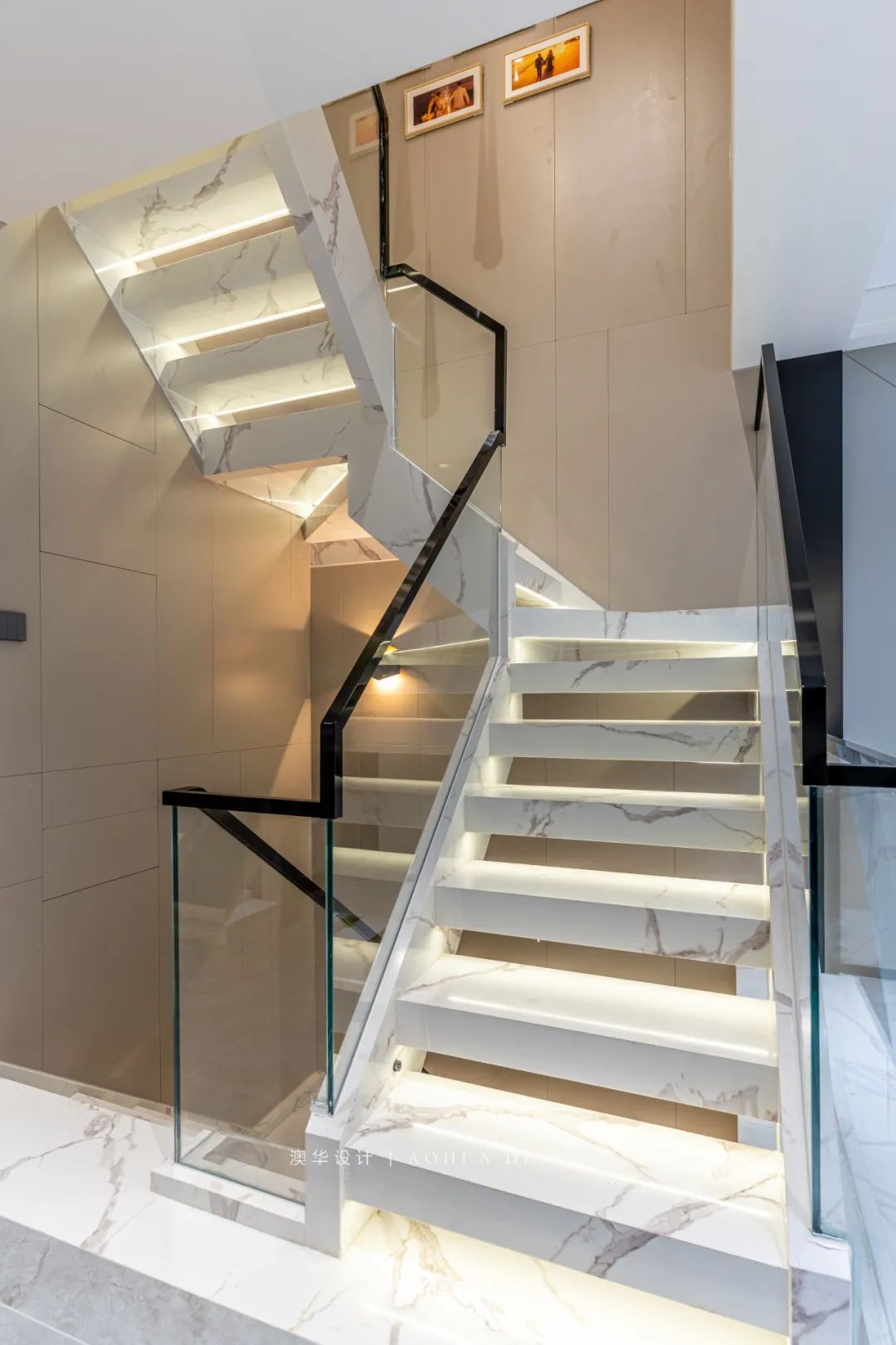 澳华大宅 · 现代简约叠墅设计丨澳华设计师张新发-35