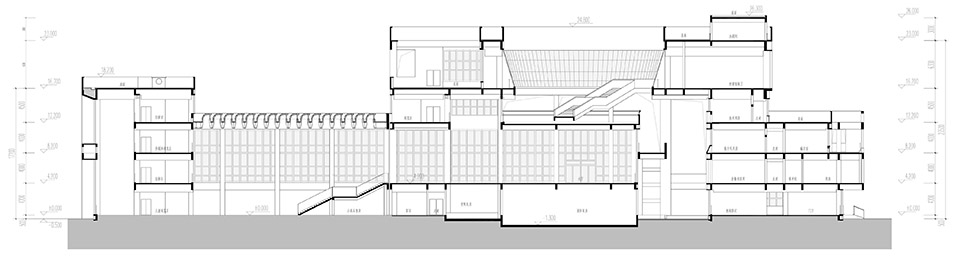 荆门京山市图书档案馆丨中国荆门丨华中科技大学匠作工作室,武汉华中科大建筑规划设计研究院有限公司-41