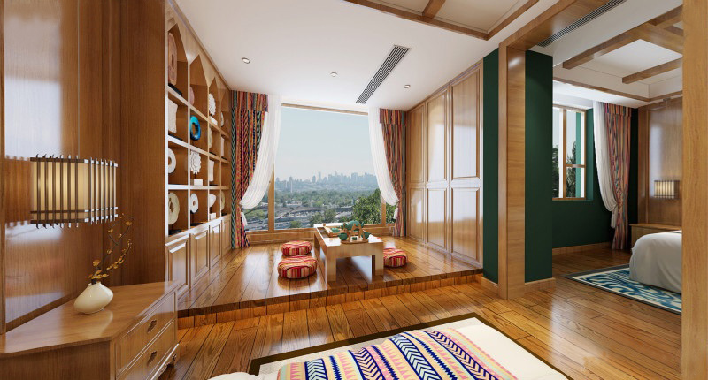 帝豪 ACAD 设计 · 220㎡东南亚风情跃层空间丨中国四川丨四川帝豪 ACAD 设计事务所-14