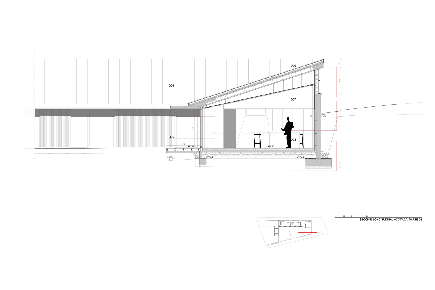 混凝土与木质的和谐交响曲——西班牙 Navarre 私人住宅设计-80