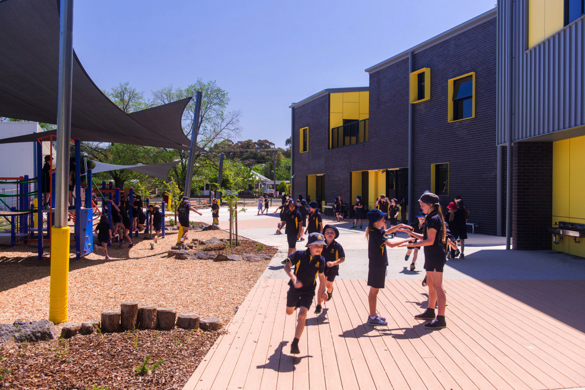 金三角小学双层“树屋”设计-14