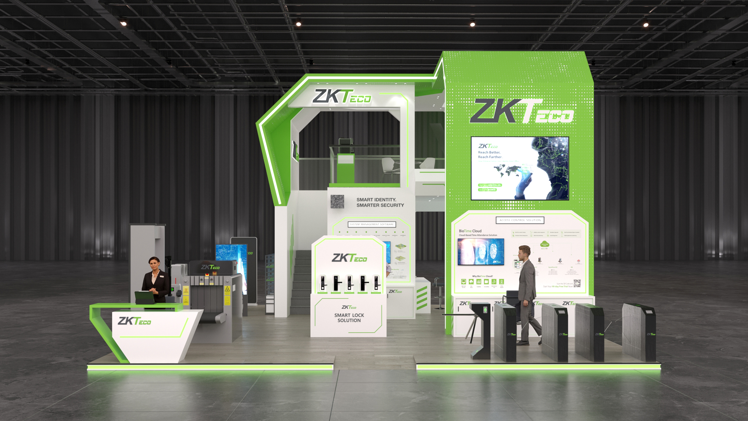 中控科技集团2026年迪拜国际安防展

注：ZKTECO一般指中控科技集团，INTERSEC DUBAI是迪拜国际安防展，结合语境推测此处为该集团参与2026年此展会 -4