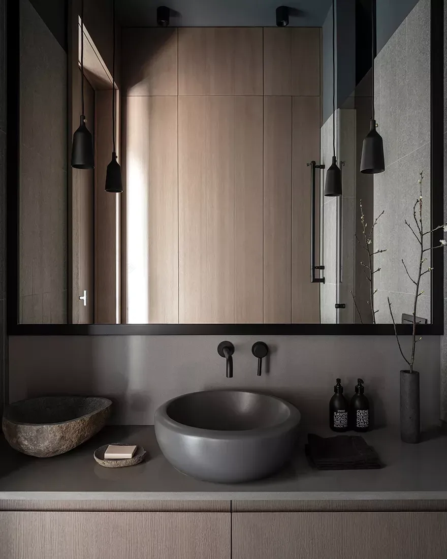 90平米自然色彩公寓设计-30