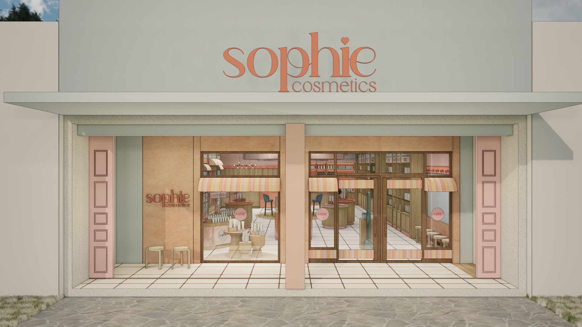 Thematical Beauty Store Interior Design Studies-2