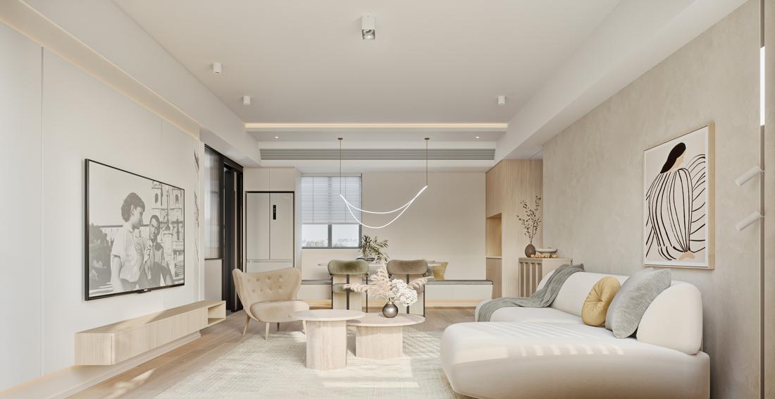 【旧房新装】福田金桂大厦张宅-2