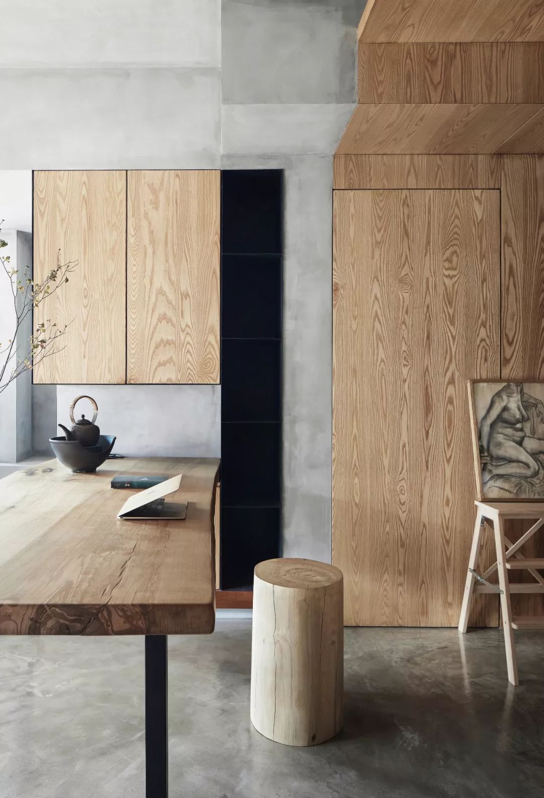 暖灰空间 | ML·罗宅的和谐自然之美-23