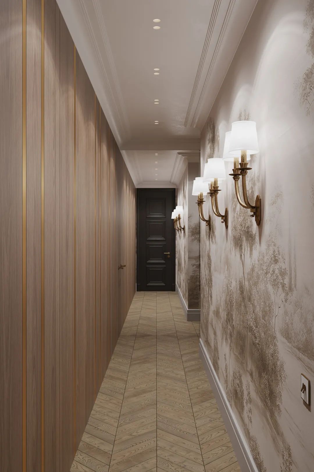 俄罗斯莫斯科 192·4㎡私人豪宅设计丨Julia Design-108