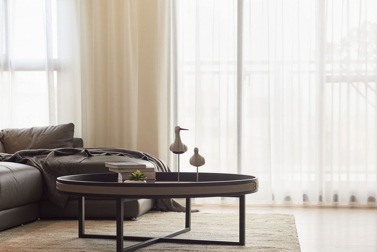 打通的不只是空间！一家 4 口的双拼198㎡日光亲子宅  大秝设计-10