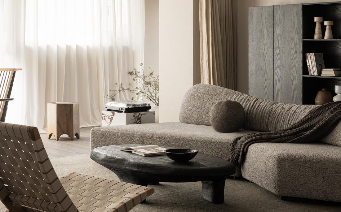 奶油风之低调淡雅丨中国天水丨宜居空间设计,例外软装设计-34