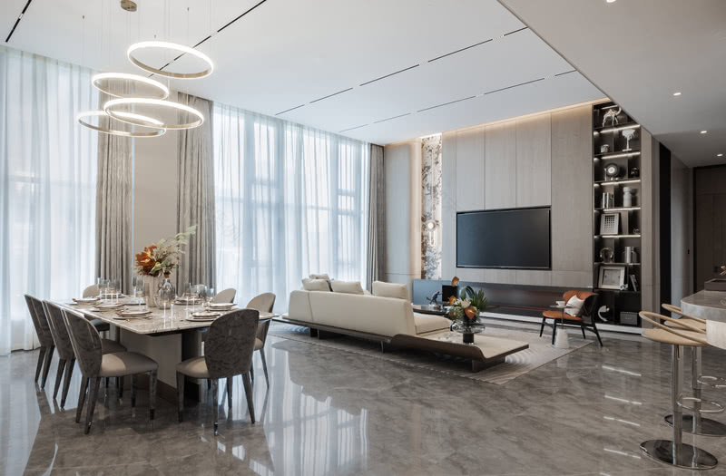 歌山美睿金座样板房丨中国杭州丨冰合创意-9